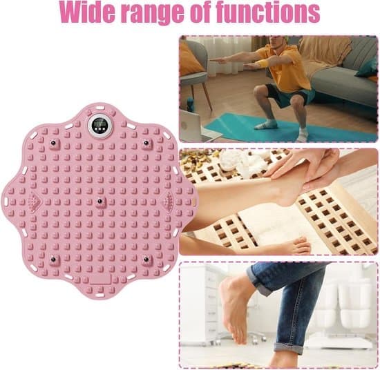 Foot Reflexology Mat - Foot Massager - Blood Circulation Device - Wireless - Intelligent Acupressure Mat with Counting Function