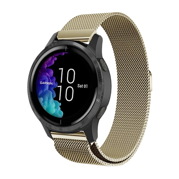 SKALO Milanese Loop till Garmin Venu 2 - Fler färger Champagne Champagne