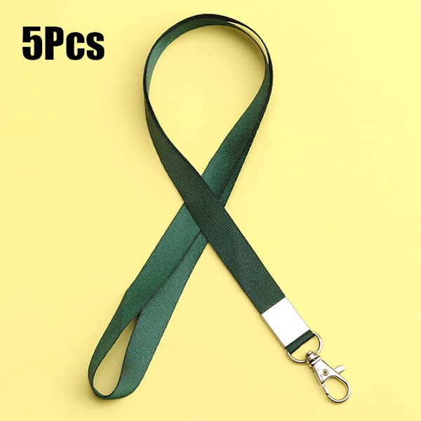 Joefnel Lanyard med klämma för ID-brickor och nycklar, hållbar nackrem för lärare, barn, män, kvinnor, brickhållare för nycklar, plånbok, telefon,