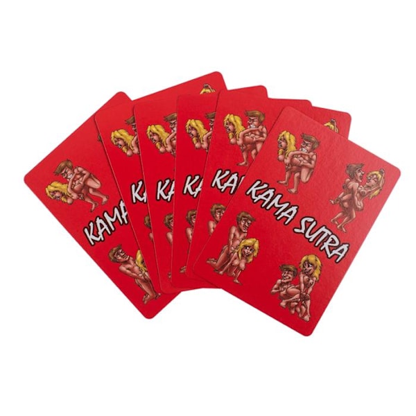 Kortlek Kama Sutra / Spelkort - Kamasutra multifärg