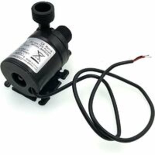 DC 12V 800L/H 5M Borstlös nedsänkbar vattenpump Mikro liten vattenpump för damm/fontän/pool/akvarium Vattencirkulationssystem, Sol