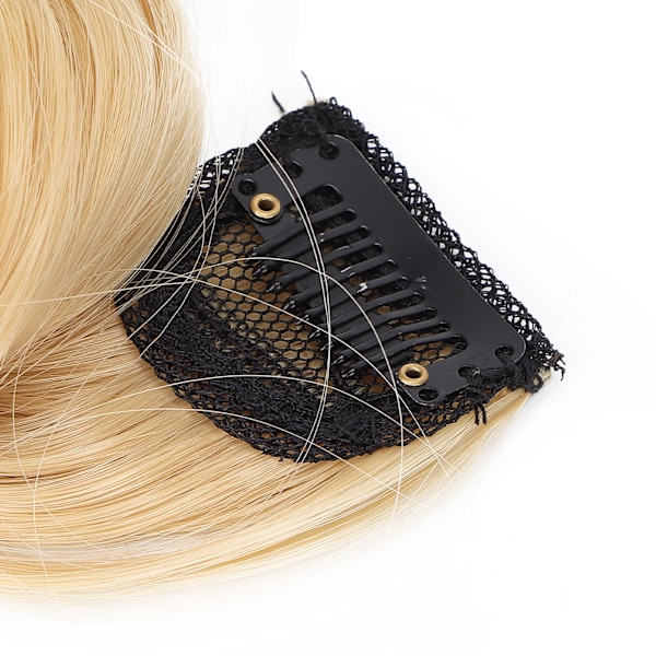 5 st Clip in Hairpiece Färgad Hairpiece Clip Hair Extension Hairpiece för Cosplay PartyGrön Guld