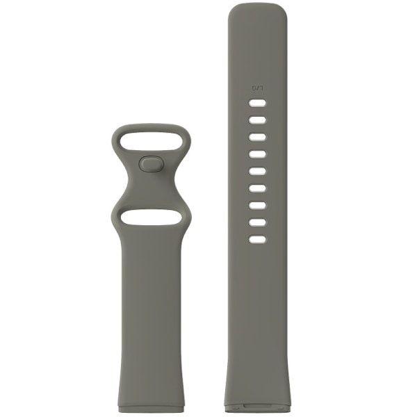 Klockarmband för Fitbit Versa4/Fitbit Versa3/Fitbit Sense/Fitbit Sense2 Grå S Grå S