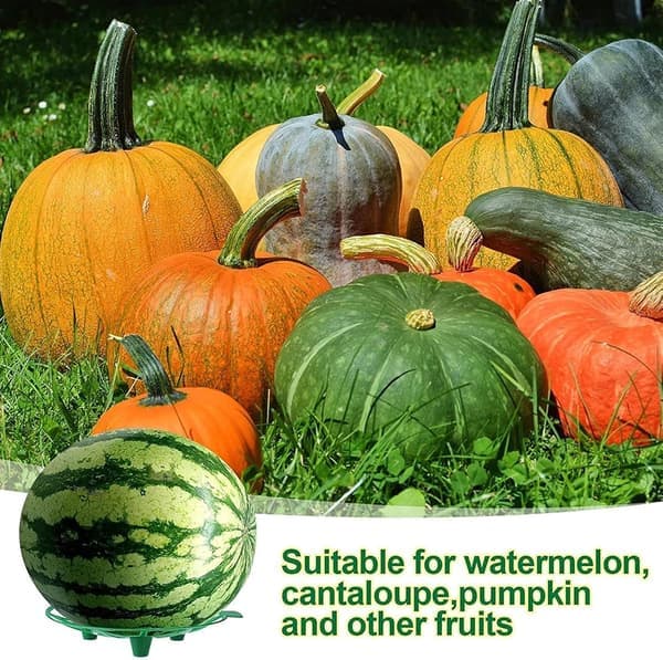 10 Pcs Melon Cradle, Watermelon Holder, Melon Pumpkin Support, Plastic Pumpkin Support Kit for Cantaloupe, Squash, Watermelon