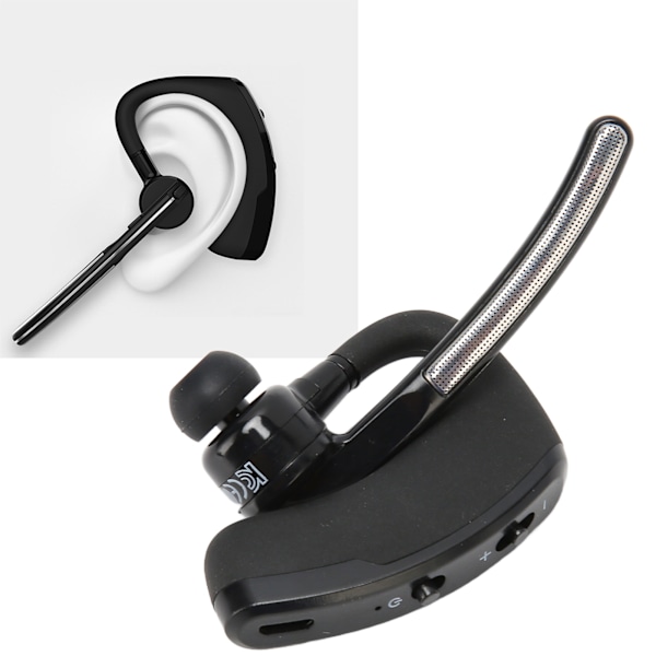 Bluetooth-hörlurar Multifunktion Brusreducering Handsfree-samtal Inbyggd mikrofon Enstaka öronsnäcka för körning Kontor