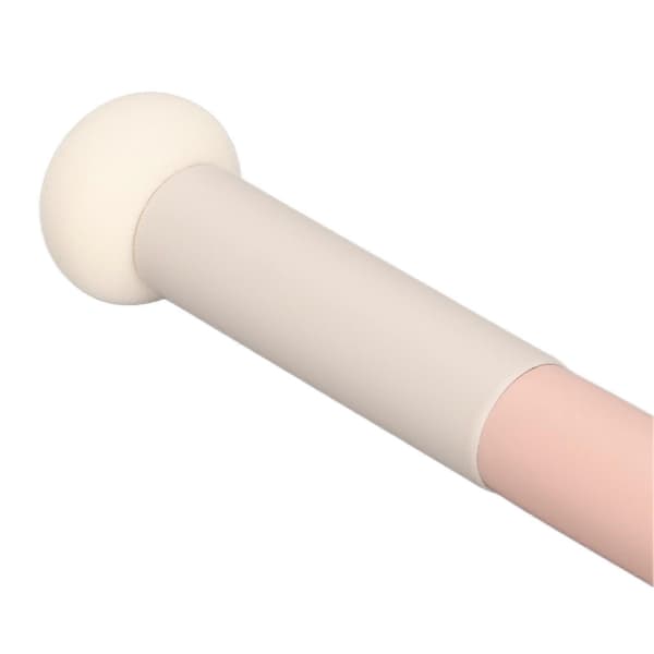 Mini concealer sminkesvampbørste, myk, for jevn påføring, elastisk, rundt hode, soppformet svampapplikator