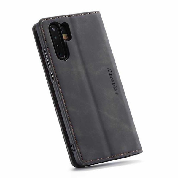 Huawei P30 Pro Elegant Flipfodral CaseMe 3-FACK Svart