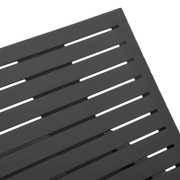vidaXL Solsäng plast anatracit Antracit