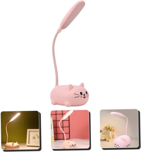 Table lamp - LED table lamp - reading lamp - study lamp - desk lamp - night light - foldable lamp - USB rechargeable - 400 mAh - 1 setting