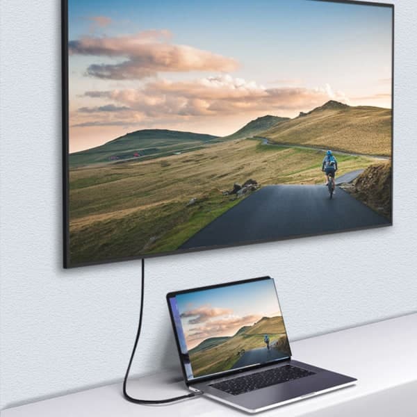 USB C-forlængerkabel USB C-forlængerledning 100W han til hun opladningsdatakabel 1m