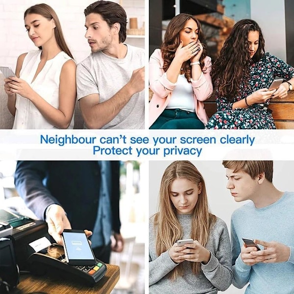 Samsung S23 Plus Privacy Härdat glas 0.26mm 2.5D 9H Transparent