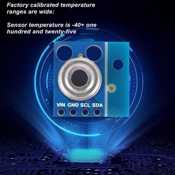Ny Mlx90614 Berøringsfri Temperatursensormodul
