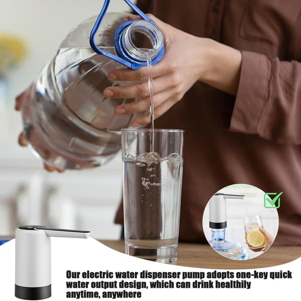 Sähköinen vesipumppudispenser kannettava kotitalouspullon vesipumppu