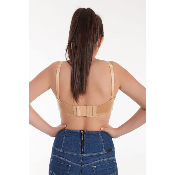 BH-förlängare 3 krokar elastisk stretchig BH-bandförlängning 3-pack