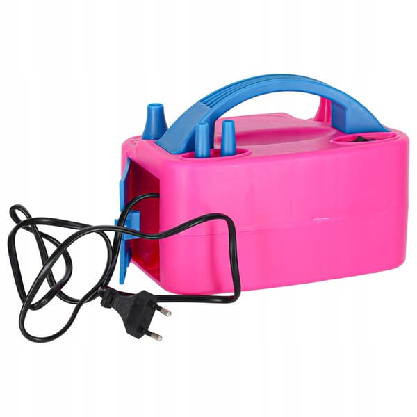 Elektrisk ballongpumpe 600W med doble dyser for rask oppblåsing