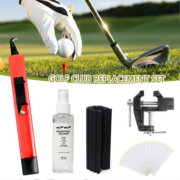 Golfs Regripping Kit Professionel Golf Greb Demontering Monteringssæt Golf Reparationsværktøj Mingji