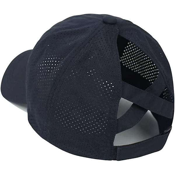 Unisex andningsbar full mesh baseballkeps snabb torkande löparkeps