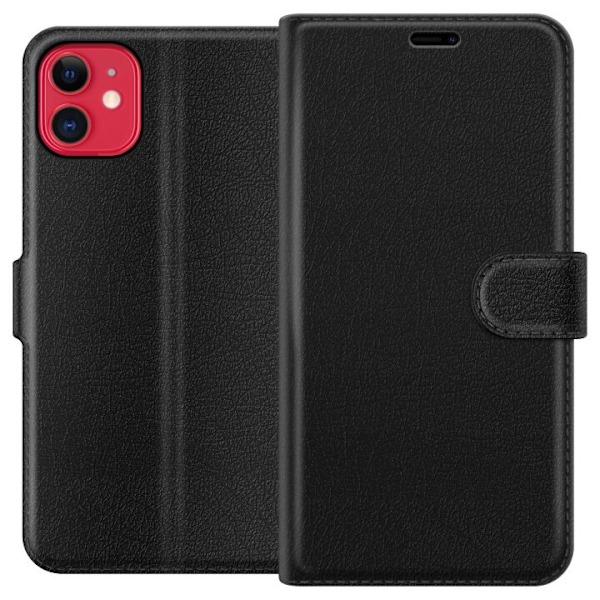 Apple iPhone 11 Svart Fodral PU