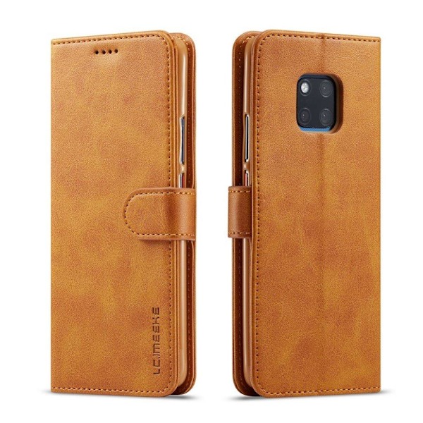 LC.Imeeke läder Huawei Mate 20 Pro fodral - Brun Brun