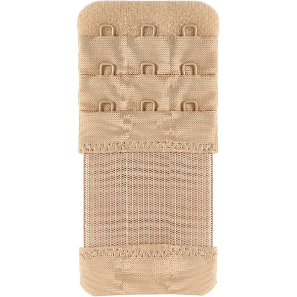 BH-förlängare 3 krokar elastisk stretchig BH-bandförlängning 3-pack