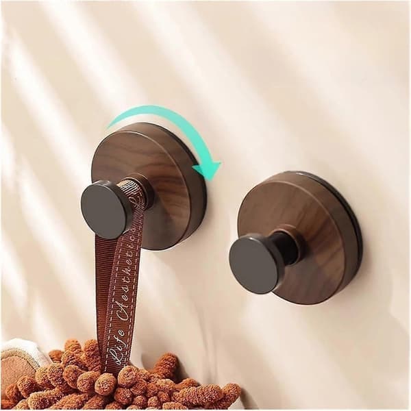 Suction Cup Hooks 5 pcs Rustproof Waterproof Towel Hooks for Bathroom Kitchen Shower