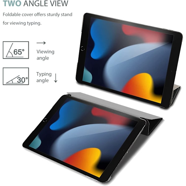 Fodral för iPad 9:e/8:e/7:e generation 10,2 tum, Heavy Duty