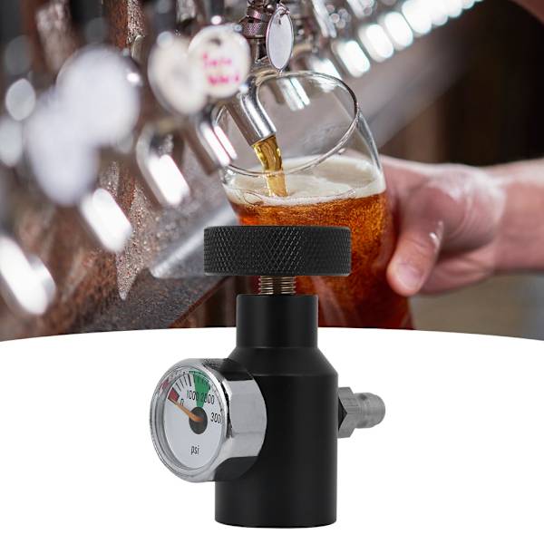 CO2-cylinderpåfyllningsadapter, regulatortillbehör för Soda Stream 0-3000psi