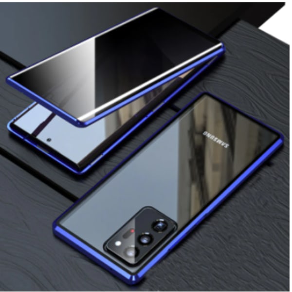 Privacy doubelfodral för Samsung S21 plus blå blå