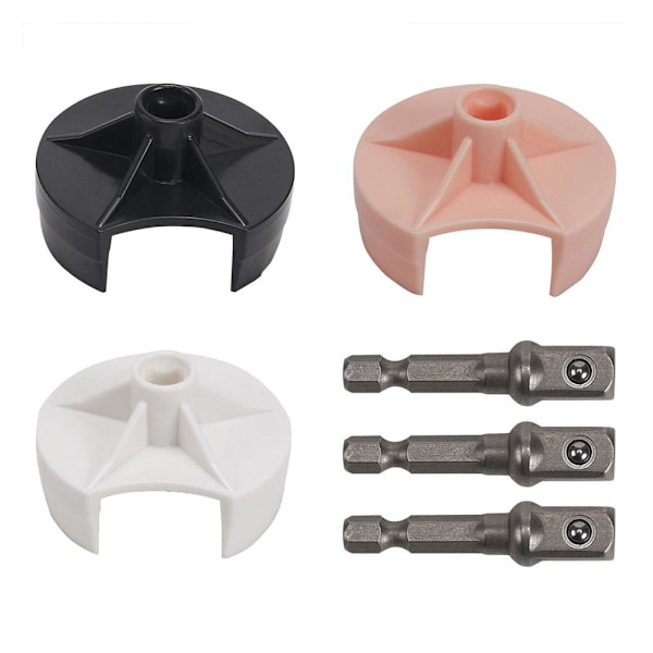 för Addi Express Stickmaskin Adapter, Hex Bit Power Screwdr black onesize