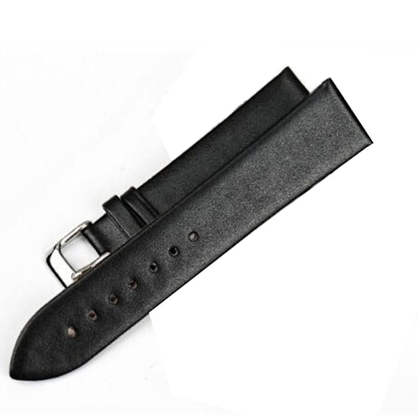 Klockarmband i Pu-Läder från Ardour Mörkbrun 14mm Mörkbrun 14mm