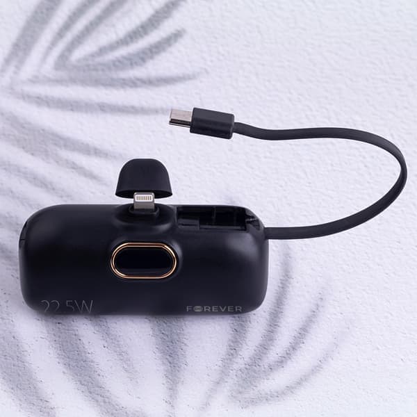 Forever Mini Power Bank MTB-100 22.5W 5000mAh Lightning Sort