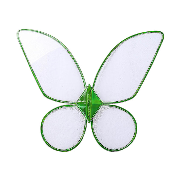 Kvinnors älvor Tinker Bell kostymklänning gröna alver cosplayklänning med gröna vingar Dark green M Dark green M