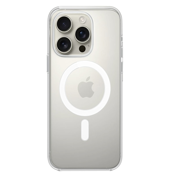 Transparent MagSafe Skal – Perfekt Skydd för iPhone 16 Pro Max
