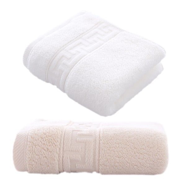 2-pack frottéhanddukar, 34 x 74 cm