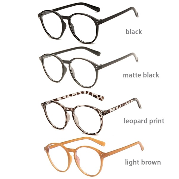 -1,0~-4,0 Myopi Glasögon Glasögon MAT SVART STYRKA 3,00 matte black Strength 3.00-Strength 3.00 matte black Strength 3.00-Strength 3.00