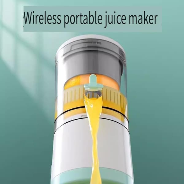 Sladdlös juicepress bärbar juicepress med USB-port