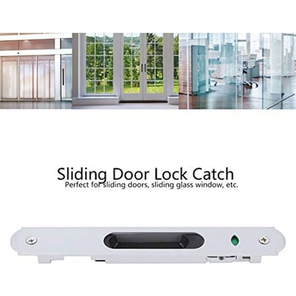 Single-sided lock, modern recessed sliding door window hook lock, modern mobile door lock