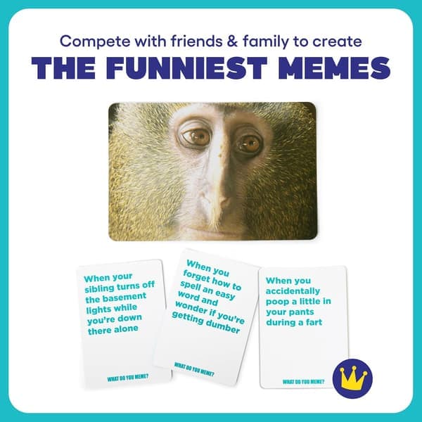 WHAT DO YOU MEME? Perhekorttipeli lapsille ja aikuisille