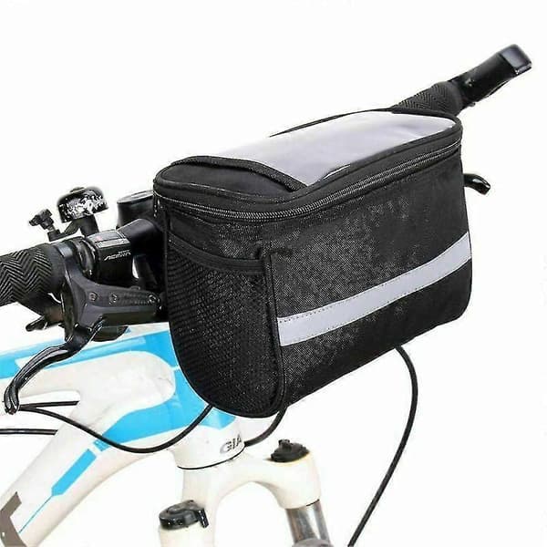 Cykelstyre Väska Cykel Packväska Främre Ramväska Utomhus Sport Cykelutrustning Reflex - Cykelväskor & Packväskor