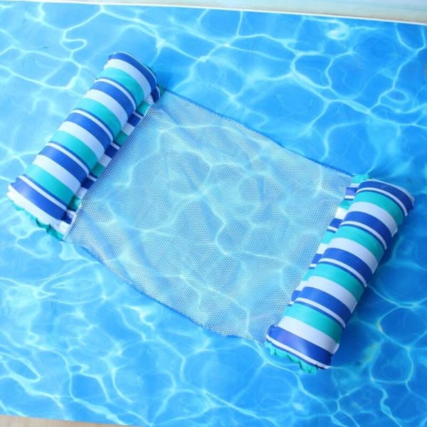 Inflatable Pool Mattress. Floating Hammock for Adults. Inflatable Pool Accessories. (130x80cm)