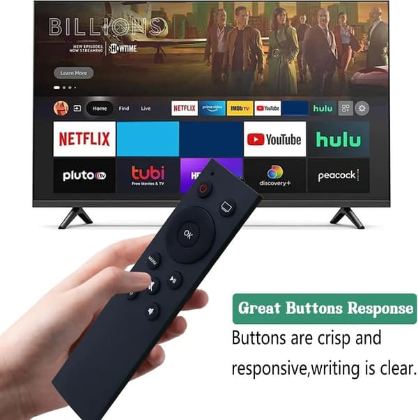 Universell IR-erstatningsfjernkontroll Apple TV-kompatibel svart black