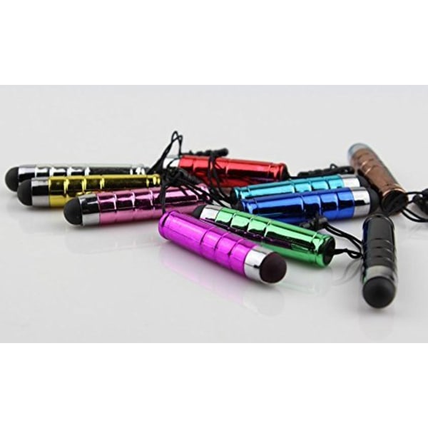 Mini Styluspenna / Touchpenna till mobil och surfplatta - fler f Silver Silver