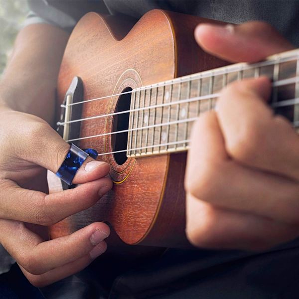 Tumgrepp Finger Picks, Platta tumgrepp, Gitarr tumgrepp Finger Picks
