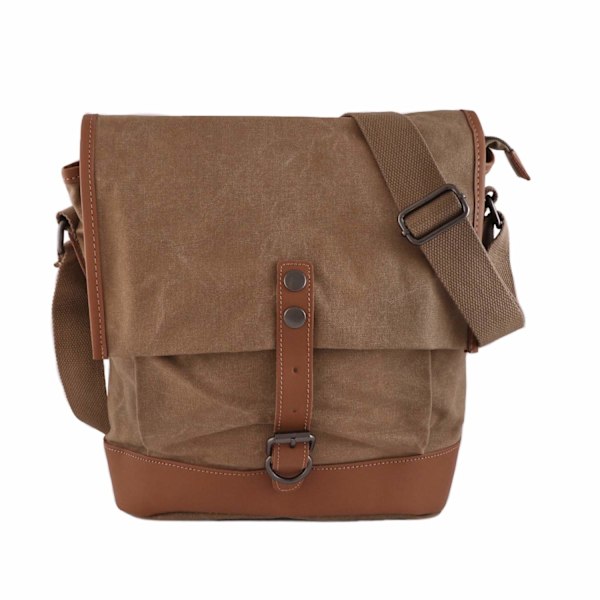 Axelväska i tyg Khaki one size Khaki