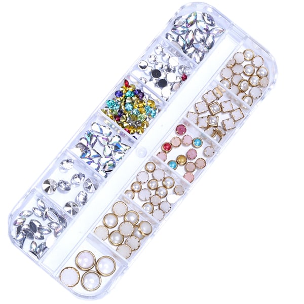 Rhinestones för hantverk, Rhinestones Flat Back för hantverk Nail Art Kläder Skor Väskor Telefonfodral