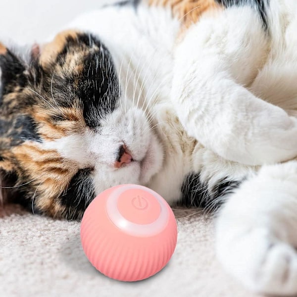 Aktiveringsboll Kattleksak Leksak till Katt Boll som rör sig Blå Blå