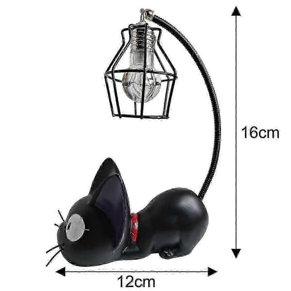 2025 Resin Cat Lamp, Creative Kiki Night Light for Home or Desk[D]