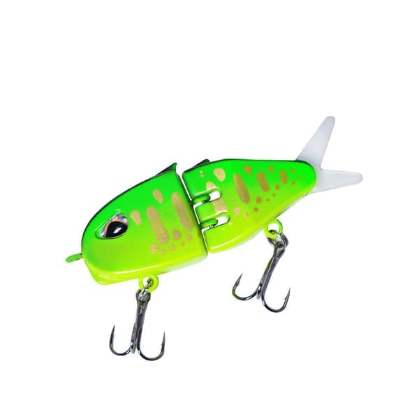 7-pak Mini Multi Segment SwimBaits Fiskemadding Leddelt Glide Bait Islide Glidebait Swimbait Wobbler til Bass Gedde