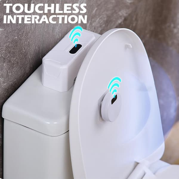 Automatisk toiletskyl, berøringsfri håndfri toiletskyl, infrarød sensor toiletskylsæt, toiletskyl - bekvemmelighed lige ved hånden