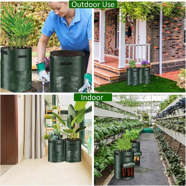 3-pack odlingspåsar Potatis Tomat Jordnötsodlingspåsar 35*45cm